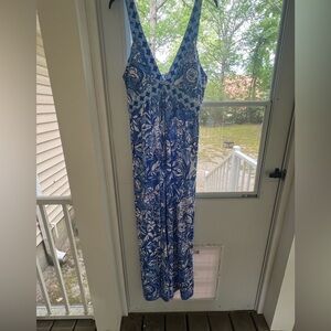 Lilly Pulitzer NWT Serena V Neck Maxi Dress Size 16